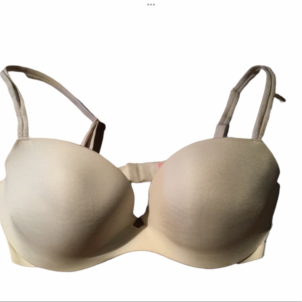 Victoria’s Secret very sexy white padded demi bra double strap 34D